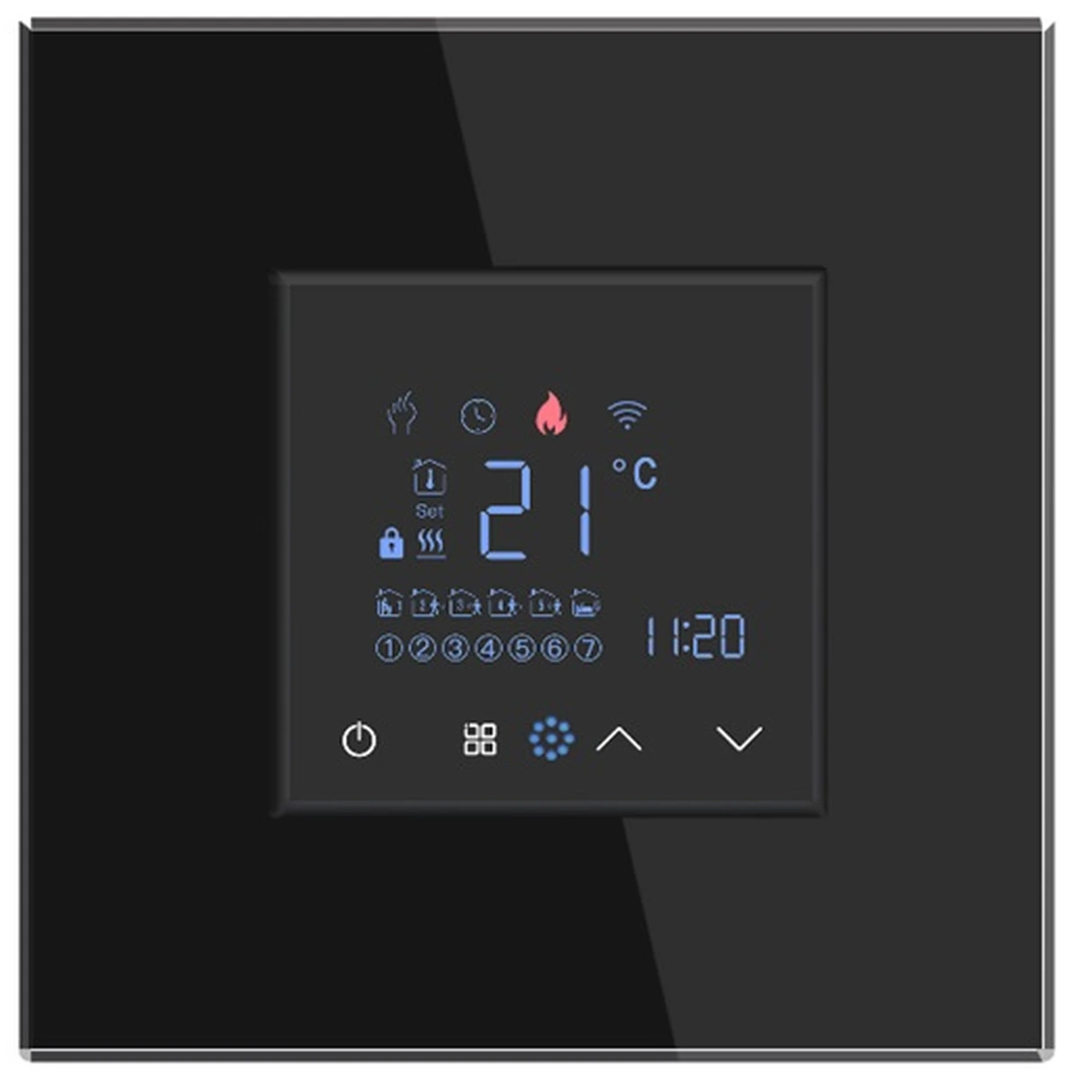 Siment TouchLight AC Thermostat Two-Pipe Zigbee, product view