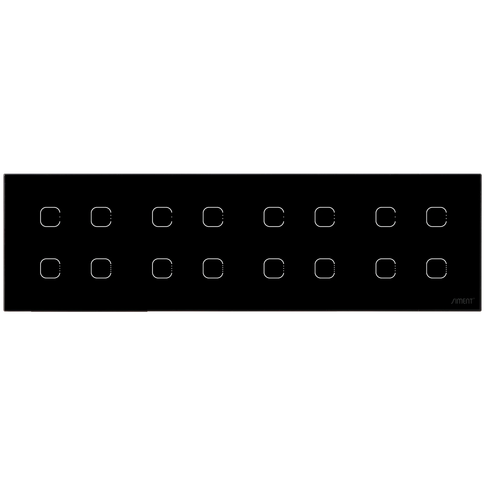 Siment TouchLight Full Glass Frame 4G4G4G4G, Black, 4G+4G+4G+4G, product view