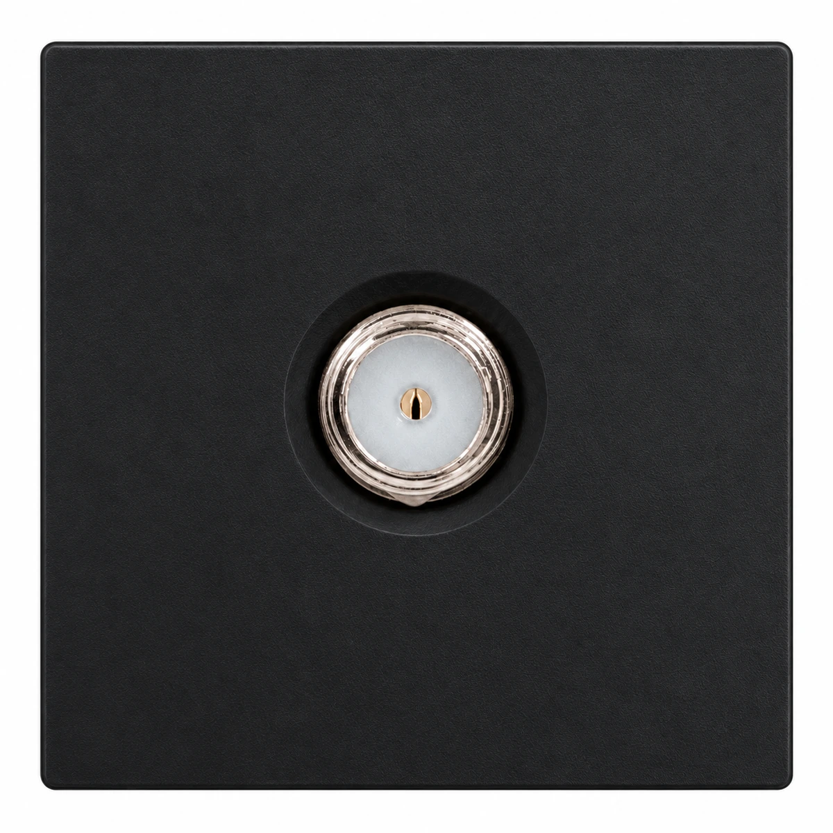 Siment TouchLight SAT Mechanical Module 1/1, Black, product view