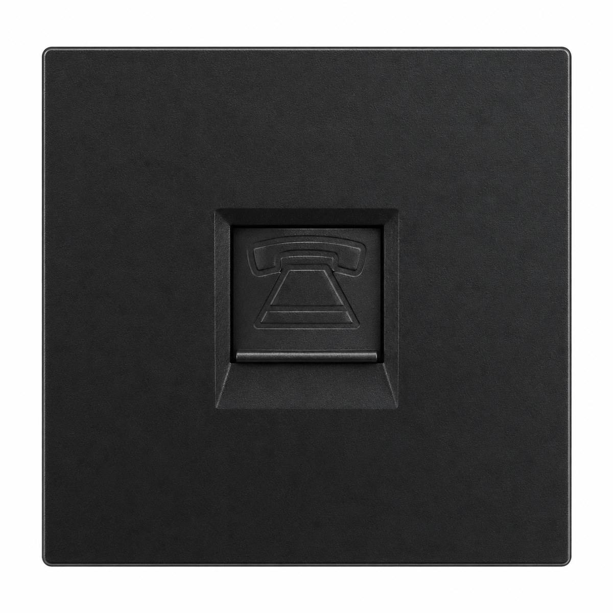 Siment TouchLight TEL Mechanical Module 1/1, Black, product view
