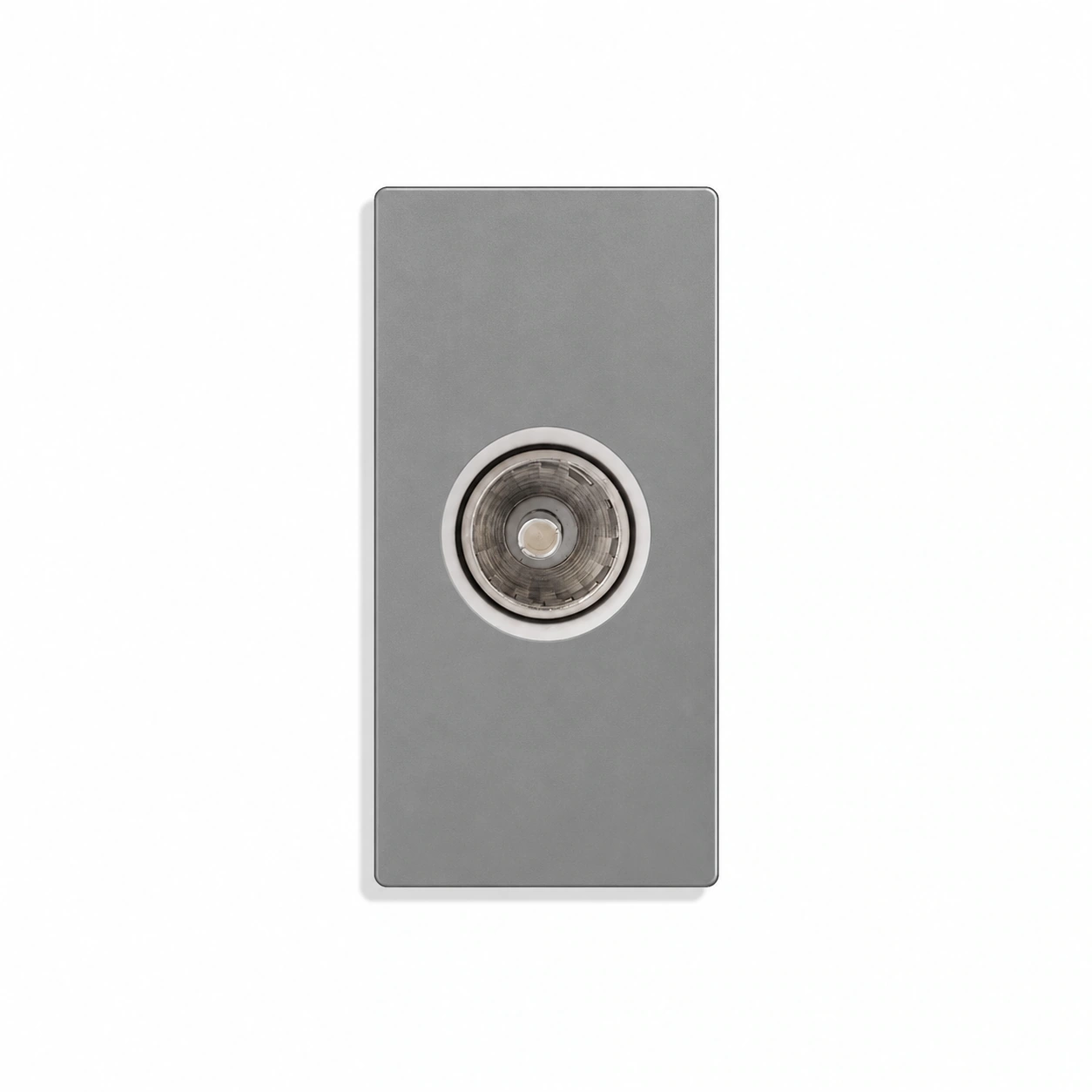 Siment TouchLight TV Mechanical Module 1/2, Grey, 1/2 TV, product view