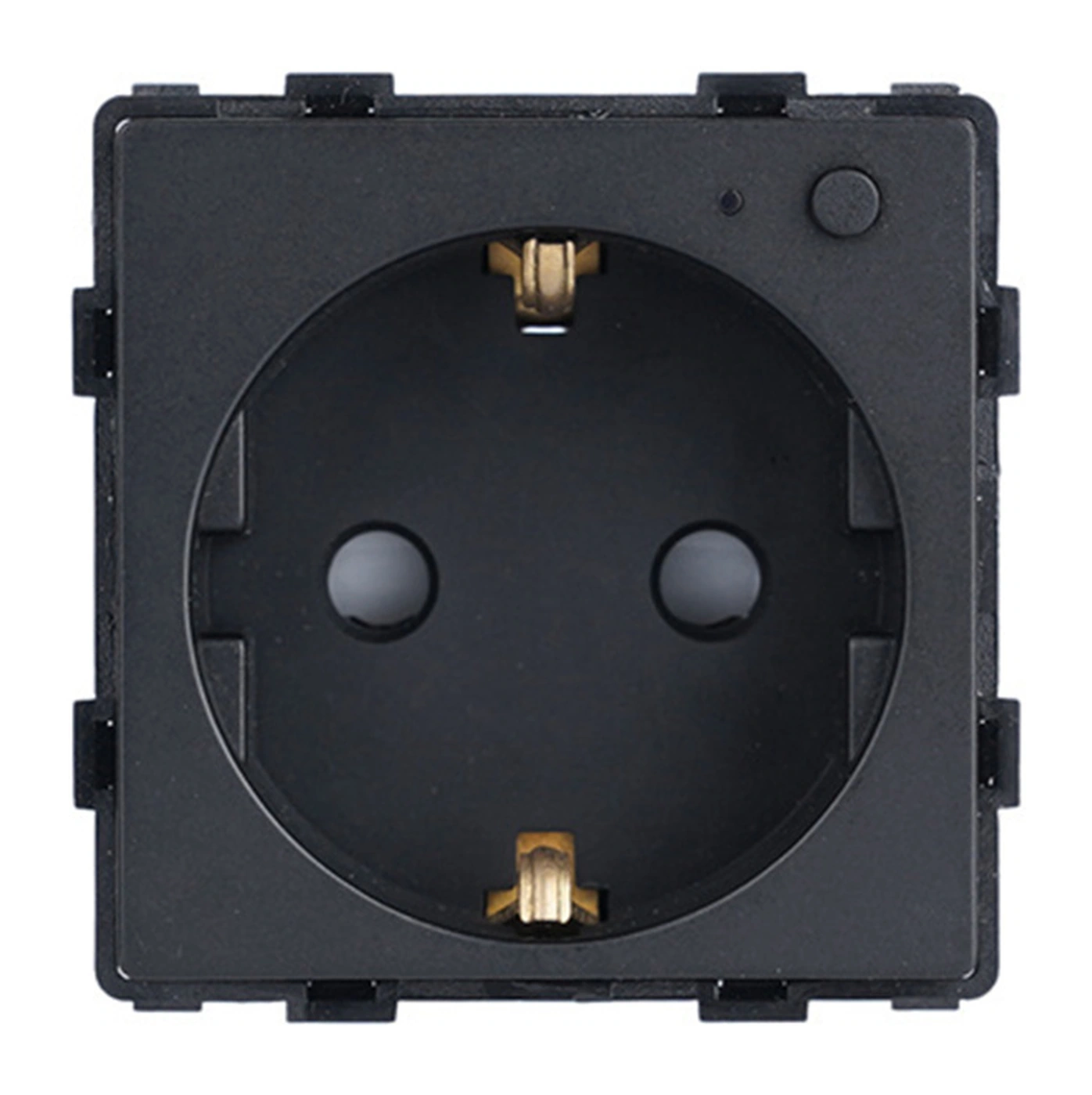 Siment TouchLight Wi-Fi EU Smart Socket — 16 A, Black, Wi-Fi EU socket, product view