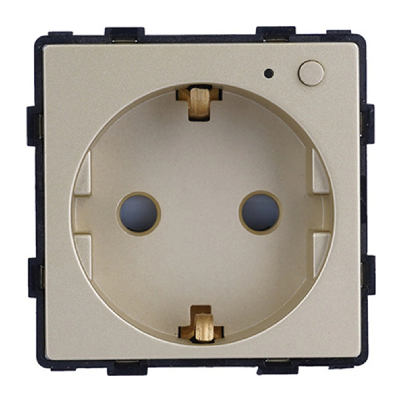 Siment TouchLight Wi-Fi EU Smart Socket — 16 A, Gold, Wi-Fi EU socket, product view